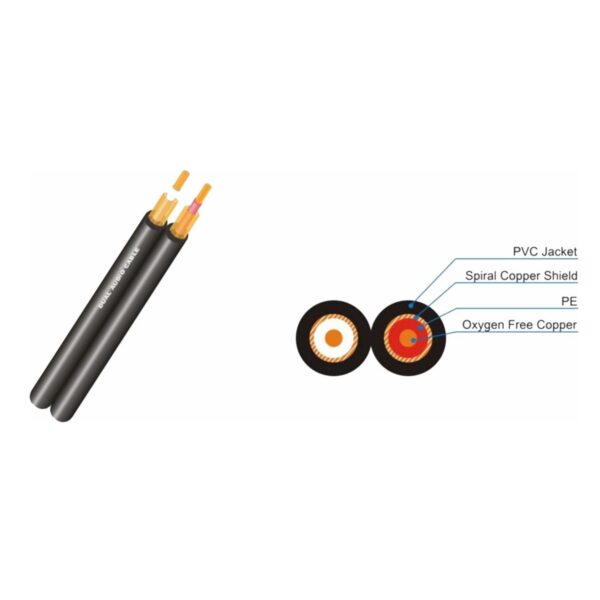 BridgeCable TDC101 | Στερεοφωνικό καλώδιο σήματος, ατερμάτιστο, 100m